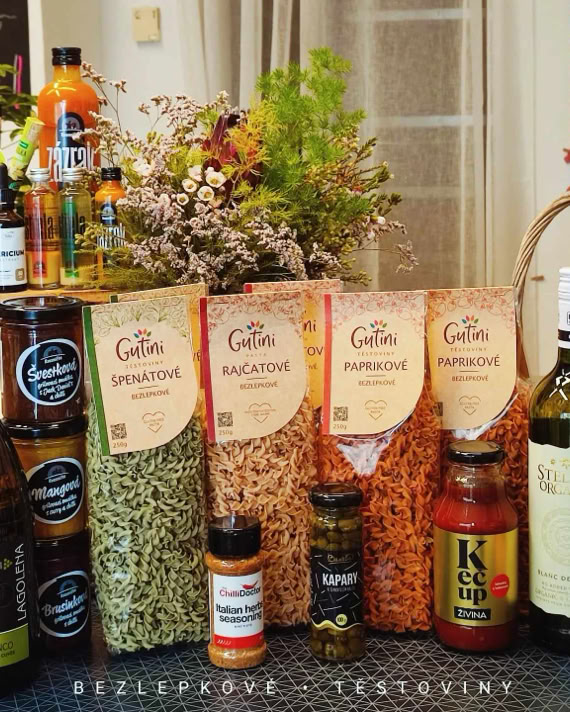 Zdrav&eacute; Plody Kostelec Gutini testoviny